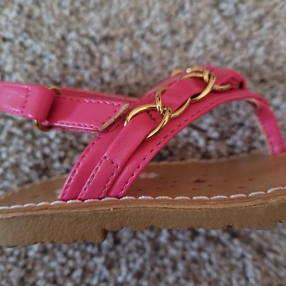Carole Little Infant Girls 5 Sandals Fuschia - Picture 6 of 9